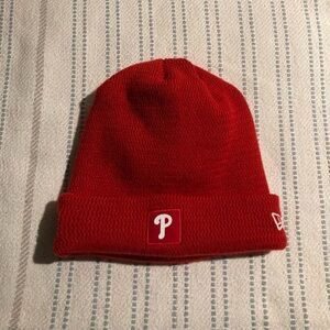 Philadelphia Phillies Red Knit Hat (New Era)